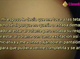 Horny Ride in Uber with Mexican Milf Prostitute