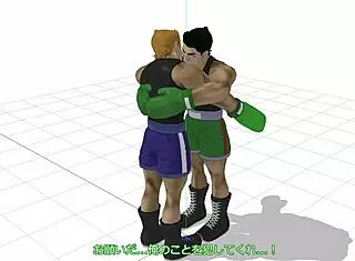 little mac engages in detailed gay bareback sex with partners in a game setting