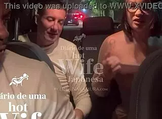 i'm watching my hotwife lina nakamura give her ass to uber john coffee while recording