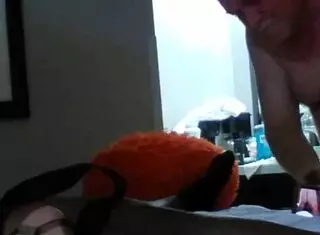 Attractive wife in intimate scenario