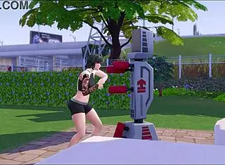 Goth Girlfriend Futa in Sims 4 Hentai