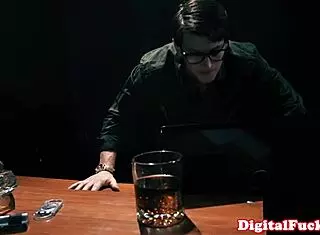 hairy femdom eva lovia screams as gimp fucks her!