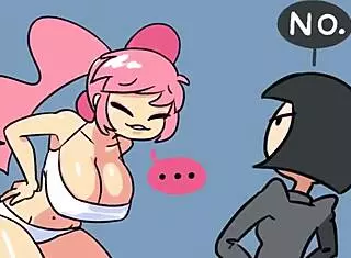 Watch this sexy orgy animation competition with big tits and cum