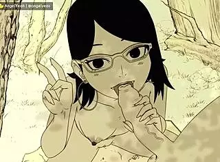NARUTOXSAKURAXHINTATA ANAL SCENE IN HENTAI