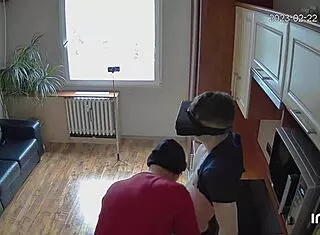 scoout007 - bican bangs hard on kitchen counter