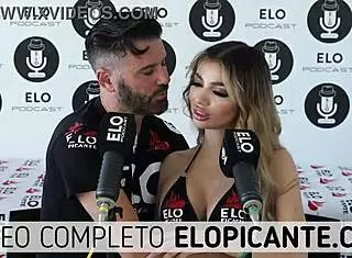 veve valencia takes off her panties in the spicy room