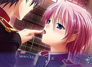 Valkyrie romance featuring kisaki and mio in an anime hentai series episode one.