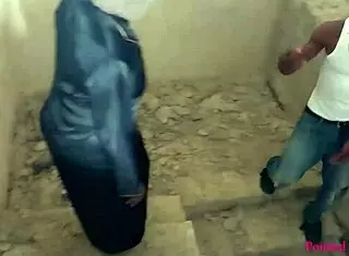 Cheating wife enjoys contractor's work with moans