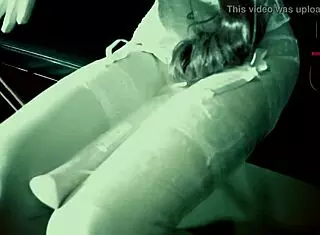 Bound Doll In Latex Mask