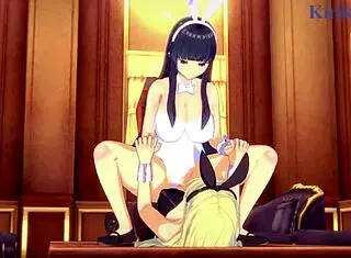 ikaruga and katsuragi bunny girl futanari sex 😍