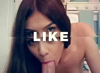 Damn! Hot teacher with big tits sucks student’s cock!