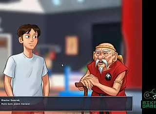 excited to finally buy my motorcycle in summertime saga