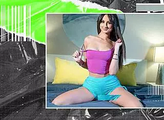 horny chick hollie mack getting banged by huge dick 😈