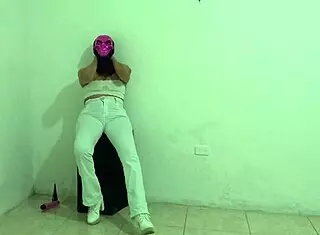 i fulfilled my wife's halloween fantasy with her best friend watching rough doggystyle sex