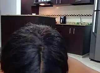 Hermanastra teaches rich Russian handjob with big tits