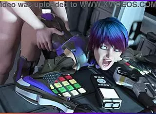 The Rift - Part 2 - Adult 3D Porn Comics - A Man Fucking an Android Girl Like His Wife