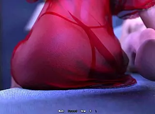 Sharing a bed with my stepmom in this hentai.