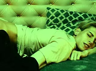 Twink Gets Blowjob and Handjob for Relaxed Sleep with Skinny Partner