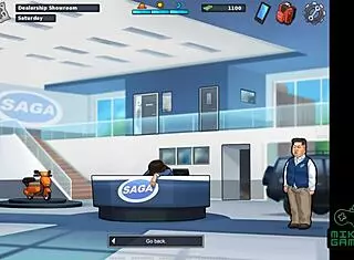 excited to finally buy my motorcycle in summertime saga