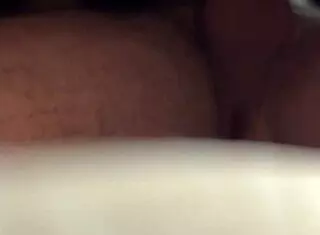 close up on fucking that perfect hairy pussy in doggystyle