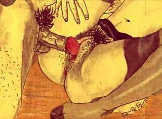 Hey, check out this vintage erotic illustration!