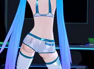 Mantis Twerks on Massive Uncensored Monster Cock in 3D Hentai