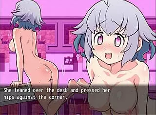 Exhibitionist Girl Serina Suzuyo In Hentai Anime.