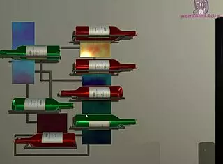 Girl gives titjob and blowjob in dating game