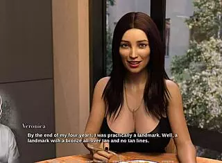 In the race of life, three busty MILFs in sexy stockings compete, but their big tits distract everyone.