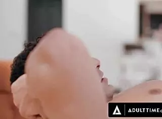 Curious straight hunk gives in to gay buddy's bubble butt for anal creampie