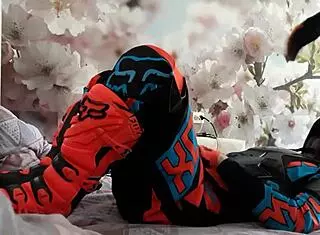 gay motocross riders tread in boots