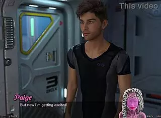 stranded in space with big boobs milf