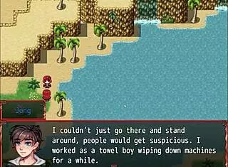 Best Friend Flashes Tits in Harem Game to Make Him Cum Twice