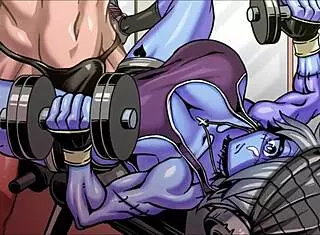 Feeling intense pleasure in the sadomasochism sports club with Olivia