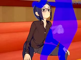 Tsuki Uzaki And Ami Asai Intense Sex With Old Man In Uzaki-Chan Wants To Hang Out Hentai