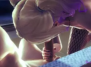 Харли Куин фембой умениями взрывает мозг!