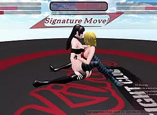 i'm fighting kinky in night club with tiffany ambrosia vs julia