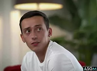 Stepdad Dominic Pacifico Fucks Stepson Nicholas Adams Bareback