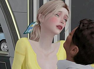 בוס מזיין את אשתי במכונית בחניון פרטי