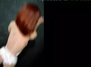 bonequinha in new panties plays with sex toy