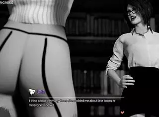 Lara Croft Deepthroats Huge BBC at Glory Hole