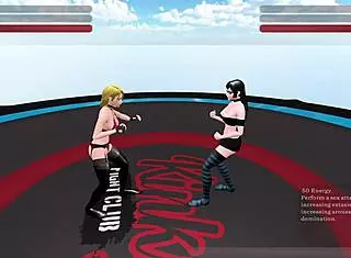 i'm fighting kinky in night club with tiffany ambrosia vs julia