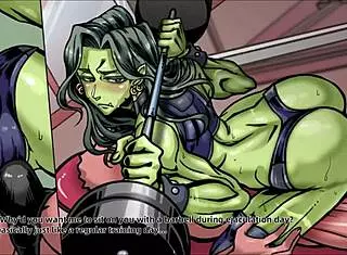 Feeling intense pleasure in the sadomasochism sports club with Olivia