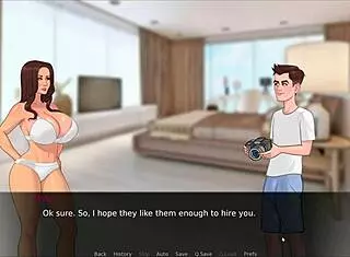 Naughty photoshoot with step mom!