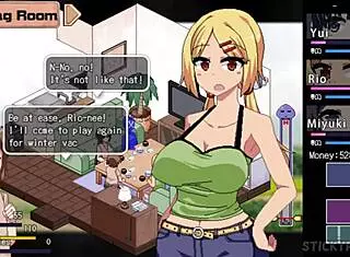 summer memories ryu final story, blonde step-sister's pussy destroyed in hentai game part 1 🔥