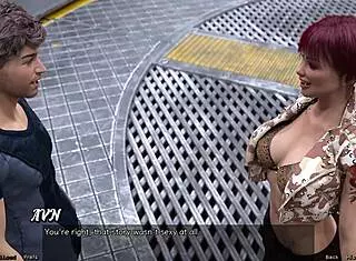 Stranded In Space 18: Flirting With Half Robot Girl