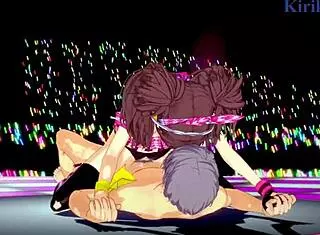 naoto, rise, and yu have intense sex in persona 4 hentai