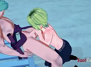 Want Zoro Sanji blowjob?