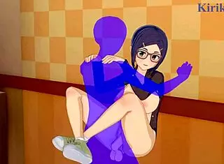 Tsuki Uzaki And Ami Asai Intense Sex With Old Man In Uzaki-Chan Wants To Hang Out Hentai