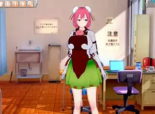 【エロゲーコイカツ！】東方 茨木華扇におっぱい揉みまくりh！3dcg巨乳アニメ動画 東方プロジェクト 【ヘンタイゲーム とうほう かせん いばらき】